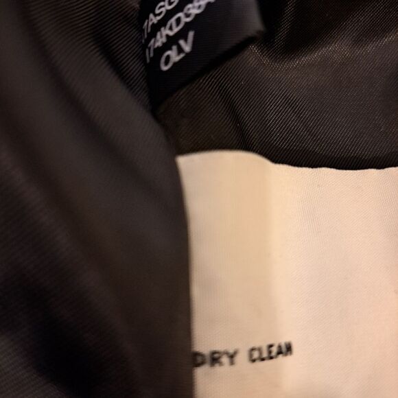 Kenneth Cole Faux Leather Quilted Shacket with an Adjustable Hood - Sz M - Picture 14 of 15